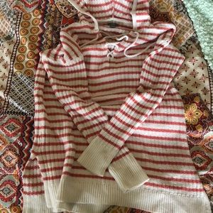 hooded aerie sweater
